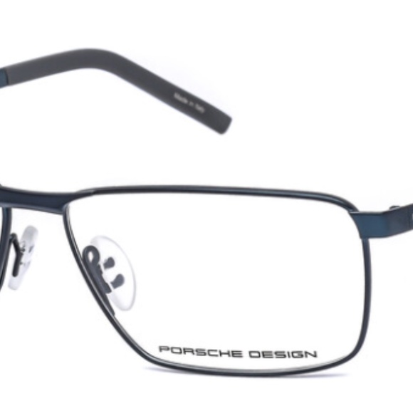 Porsche Design - P'8302-D Gunmetal BLUE Light Metal Rx Eyeglasses 58-14-140 - Picture 2 of 4